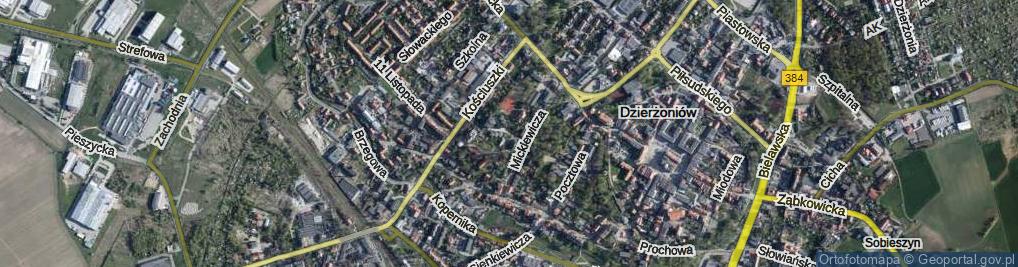 Zdjęcie satelitarne Plac Konstytucji 3 Maja pl.