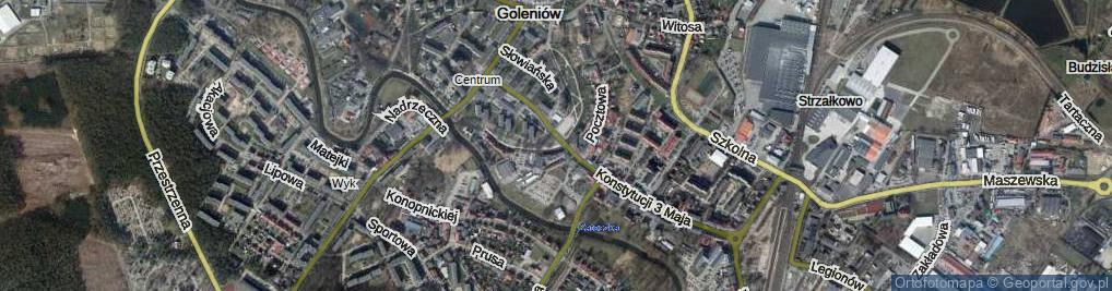 Zdjęcie satelitarne Plac Pileckiego Witolda, rtm. pl.
