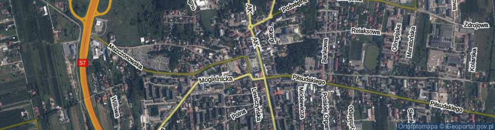 Zdjęcie satelitarne Plac Wolności pl.