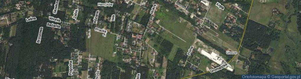 Zdjęcie satelitarne Plenerowa ul.