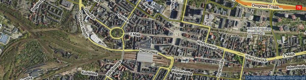 Zdjęcie satelitarne Plac Szewczyka Wilhelma pl.