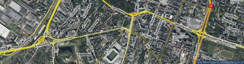 Zdjęcie satelitarne Plac Piłsudskiego Józefa, marsz. pl.