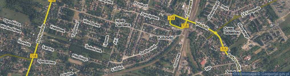 Zdjęcie satelitarne Plac Obrońców Warszawy pl.
