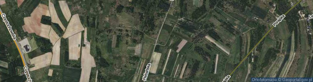 Zdjęcie satelitarne Plebańska ul.