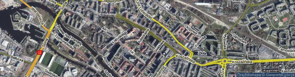 Zdjęcie satelitarne Plac Przybylskiego Anatola, płk. pl.