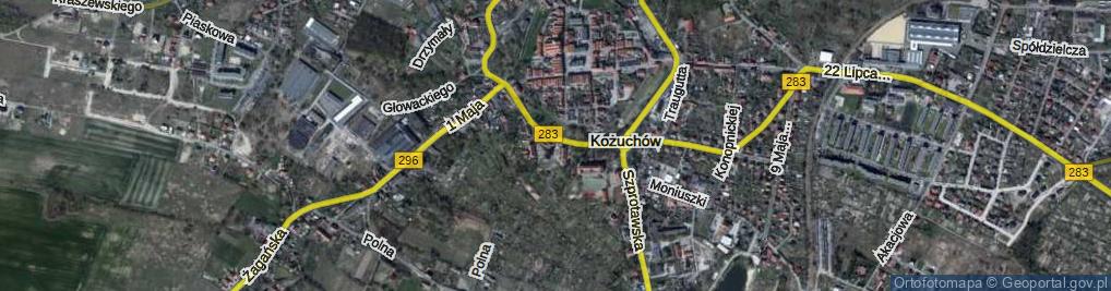 Zdjęcie satelitarne Plac Ewangelicki pl.