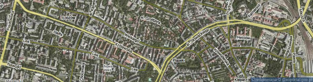 Zdjęcie satelitarne Plac Axentowicza Teodora pl.