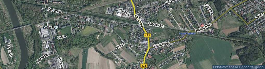 Zdjęcie satelitarne Plac Wagnera Richarda pl.