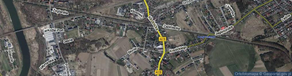 Zdjęcie satelitarne Plac Wagnera Richarda pl.