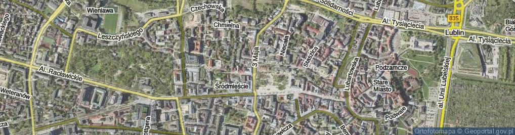 Zdjęcie satelitarne Plac Litewski pl.