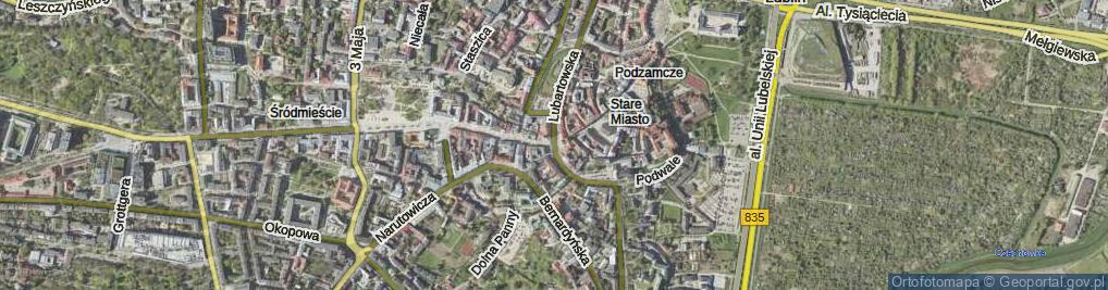 Zdjęcie satelitarne Plac Króla Władysława Łokietka pl.