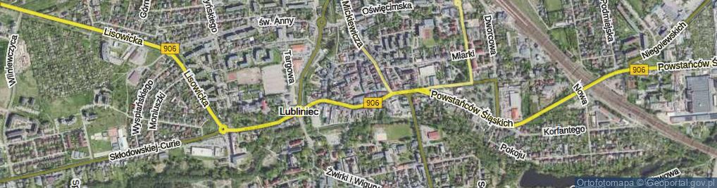 Zdjęcie satelitarne Plac Mańki Konrada pl.