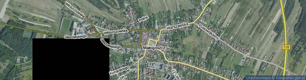 Zdjęcie satelitarne Plac Kościuszki Tadeusza, gen. pl.