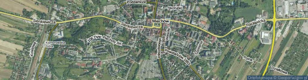 Zdjęcie satelitarne Plac Breitenwalda Romana pl.