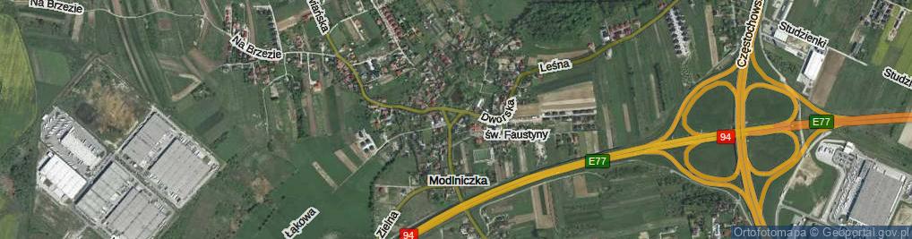 Zdjęcie satelitarne Plac Norbertanek pl.