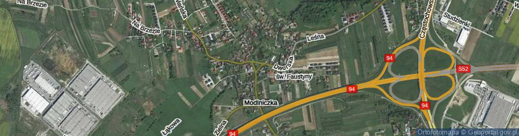 Zdjęcie satelitarne Plac ss. Norbertanek pl.