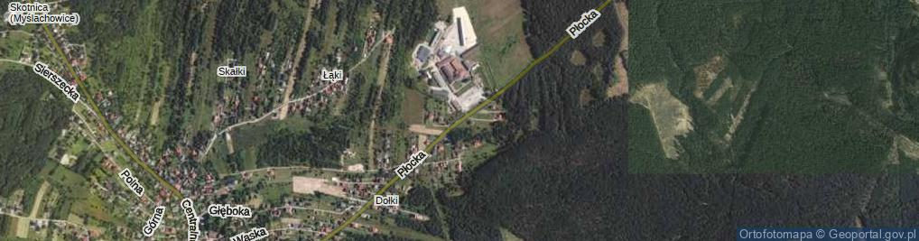 Zdjęcie satelitarne Płocka ul.