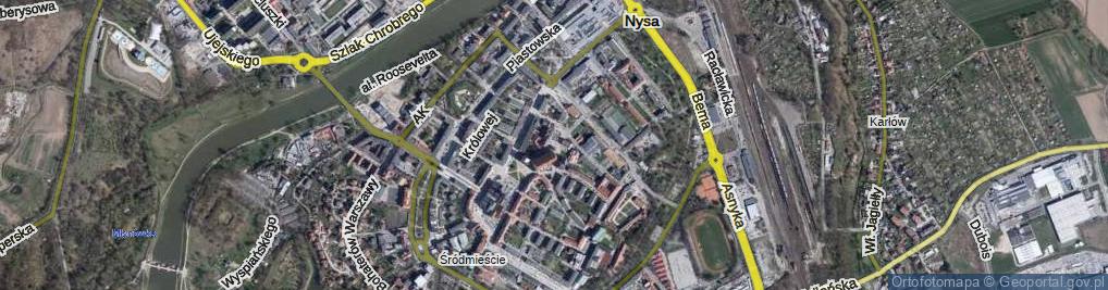 Zdjęcie satelitarne Plac Ludinghausen pl.