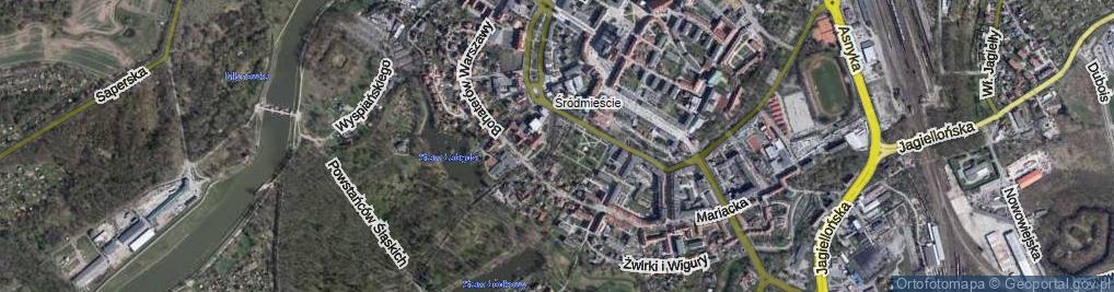 Zdjęcie satelitarne Plac Paderewskiego Ignacego Jana pl.