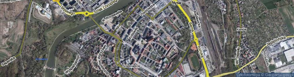 Zdjęcie satelitarne Plac Katedralny pl.