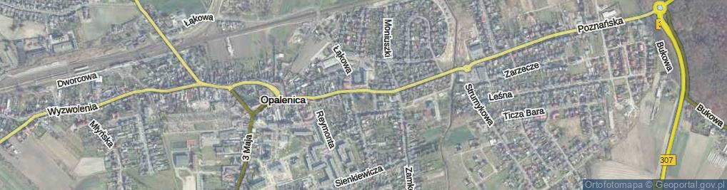 Zdjęcie satelitarne Plac Piłsudskiego Józefa, marsz. pl.