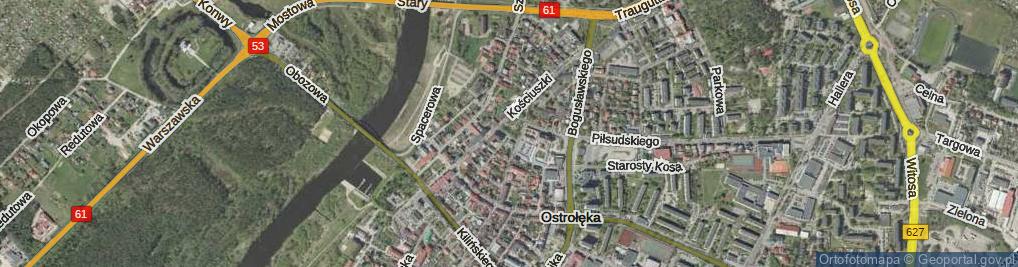 Zdjęcie satelitarne Plac Wyszyńskiego Stefana, ks. kard. pl.