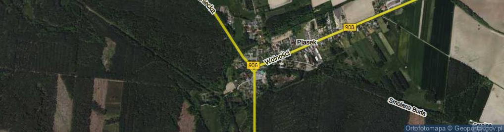 Zdjęcie satelitarne Plac Powstańców pl.