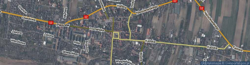 Zdjęcie satelitarne Plac Kościelny pl.