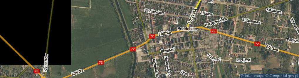 Zdjęcie satelitarne Plac Kościuszki Tadeusza, gen. pl.