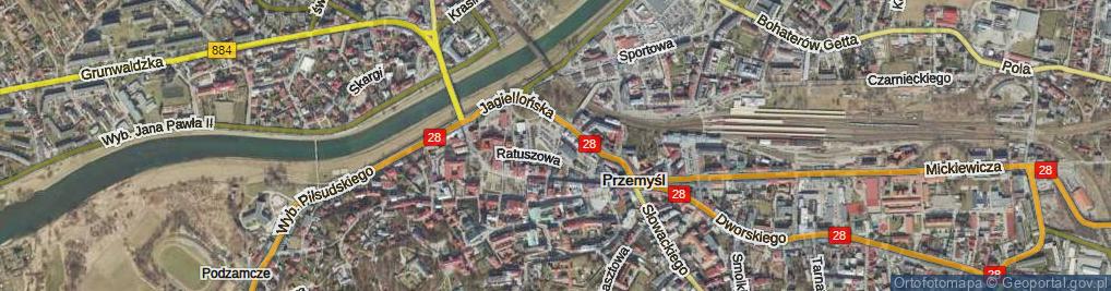 Zdjęcie satelitarne Plac Joselewicza Berka, płk. pl.