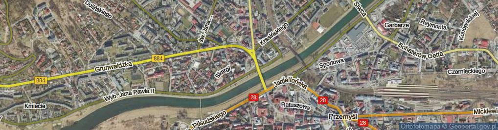 Zdjęcie satelitarne Plac Orląt Przemyskich pl.
