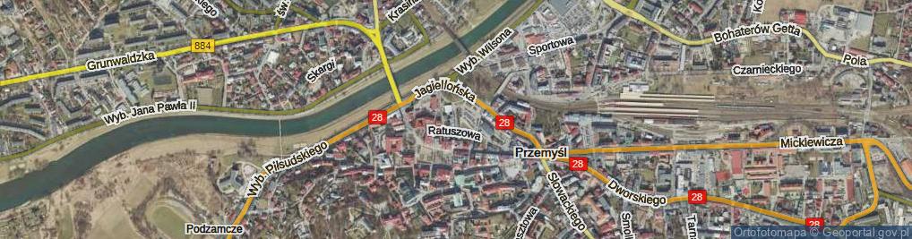 Zdjęcie satelitarne Plac Rybi pl.