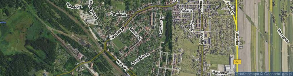 Zdjęcie satelitarne Plac Żwirki i Wigury pl.