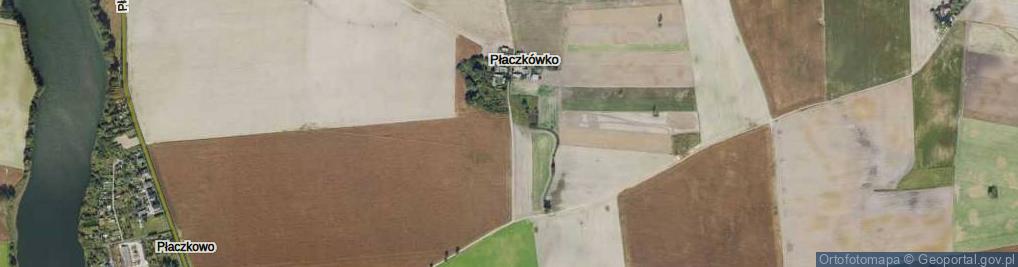 Zdjęcie satelitarne Płaczkówko ul.