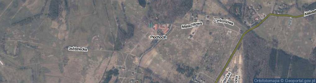 Zdjęcie satelitarne Płochocin ul.