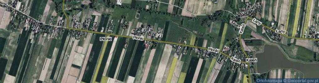 Zdjęcie satelitarne Płonki ul.