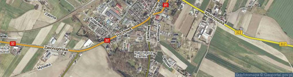 Zdjęcie satelitarne Plac Królowej Rodzin pl.