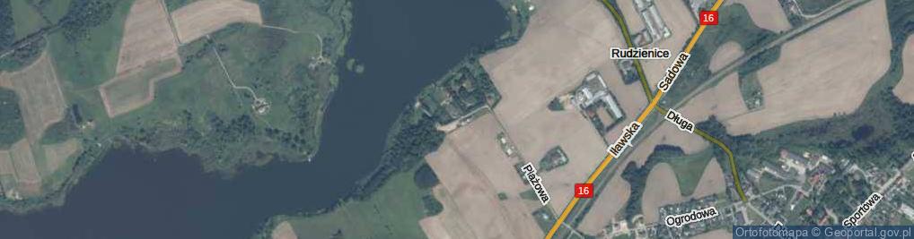 Zdjęcie satelitarne Plażowa ul.