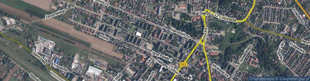 Zdjęcie satelitarne Plac Europejski pl.