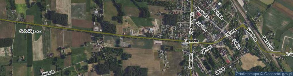 Zdjęcie satelitarne Płońska ul.