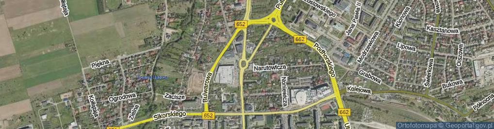 Zdjęcie satelitarne Plac św. Krzyża pl.
