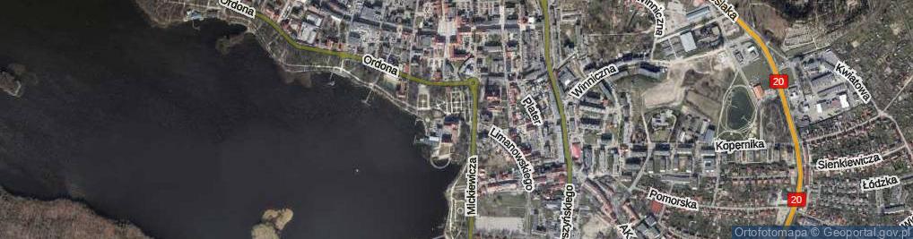 Zdjęcie satelitarne Plac Sowińskiego Józefa, gen. pl.
