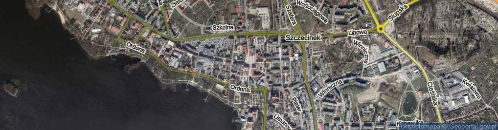 Zdjęcie satelitarne Plac Wolności pl.