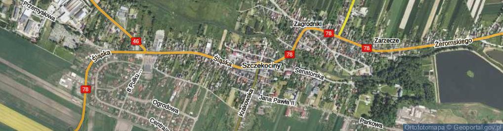Zdjęcie satelitarne Plac Kościuszki Tadeusza, gen. pl.