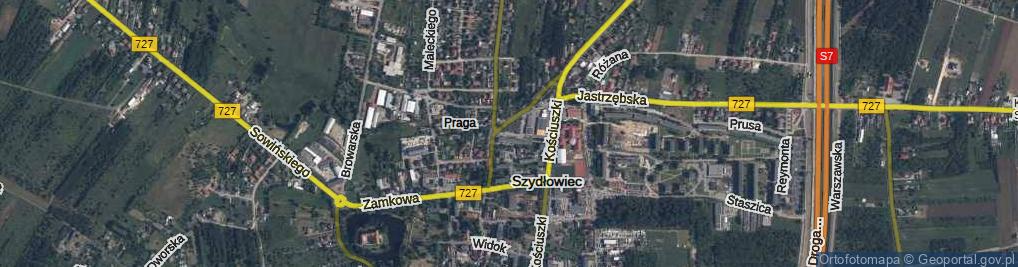 Zdjęcie satelitarne Plac Wolności pl.