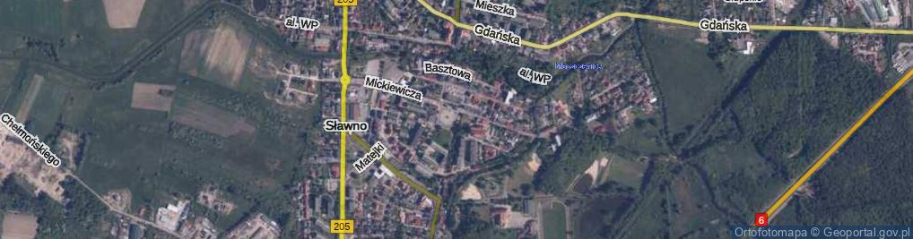 Zdjęcie satelitarne Plac Wyszyńskiego Stefana, ks. kard. pl.