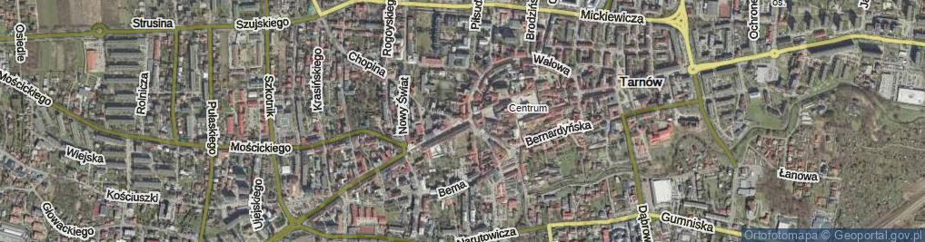 Zdjęcie satelitarne Plac Króla Jana III Sobieskiego pl.