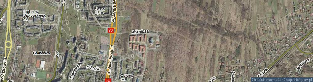 Zdjęcie satelitarne Plac Ojca Świętego Jana Pawła II pl.