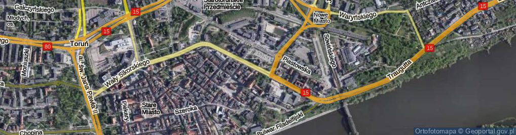 Zdjęcie satelitarne Plac św. Katarzyny pl.