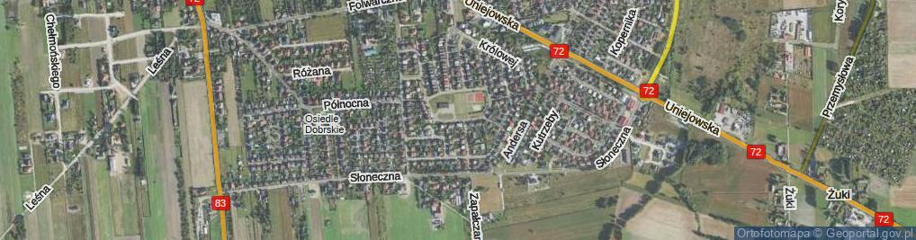 Zdjęcie satelitarne Plac Zawiszy Czarnego pl.